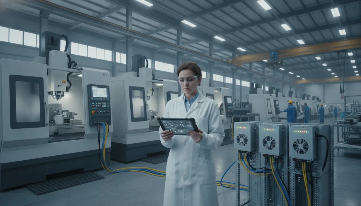 CNC cloud edge platform AI researcher monitoring interface