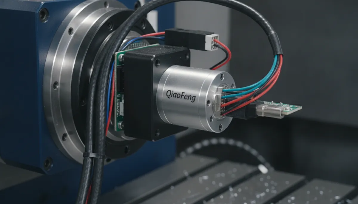 CNC in-process monitoring sensor integration module for force and power measurement on a milling machine