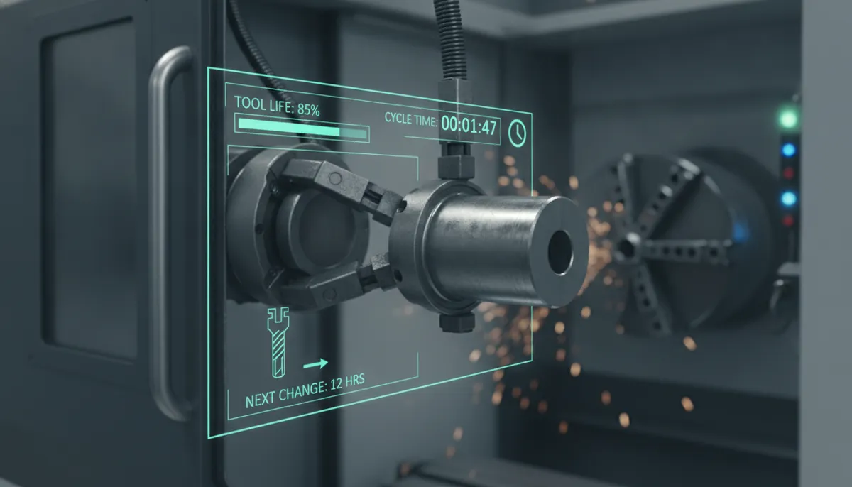 CNC lights-out manufacturing robotic loading system with automated pallet changer