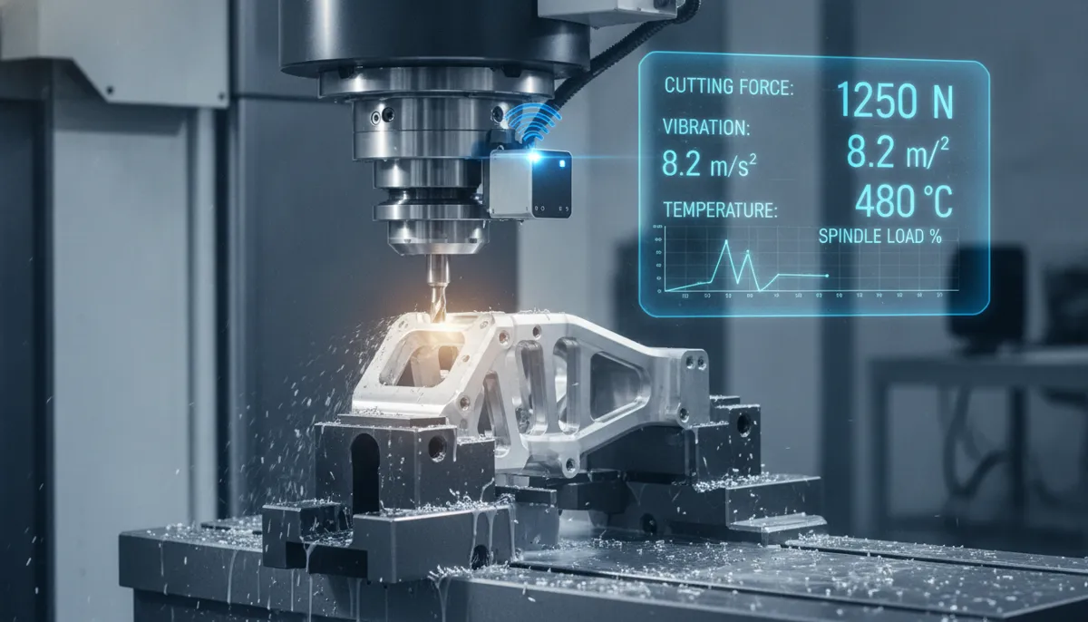 CNC tool condition monitoring for aerospace component machining