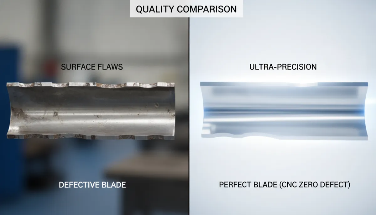 High precision machined part representing CNC zero defect manufacturing