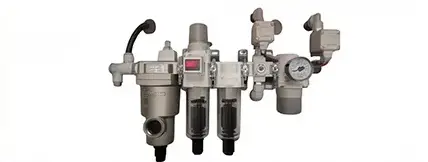 SMC 3-Stage Pneumatic Filtration